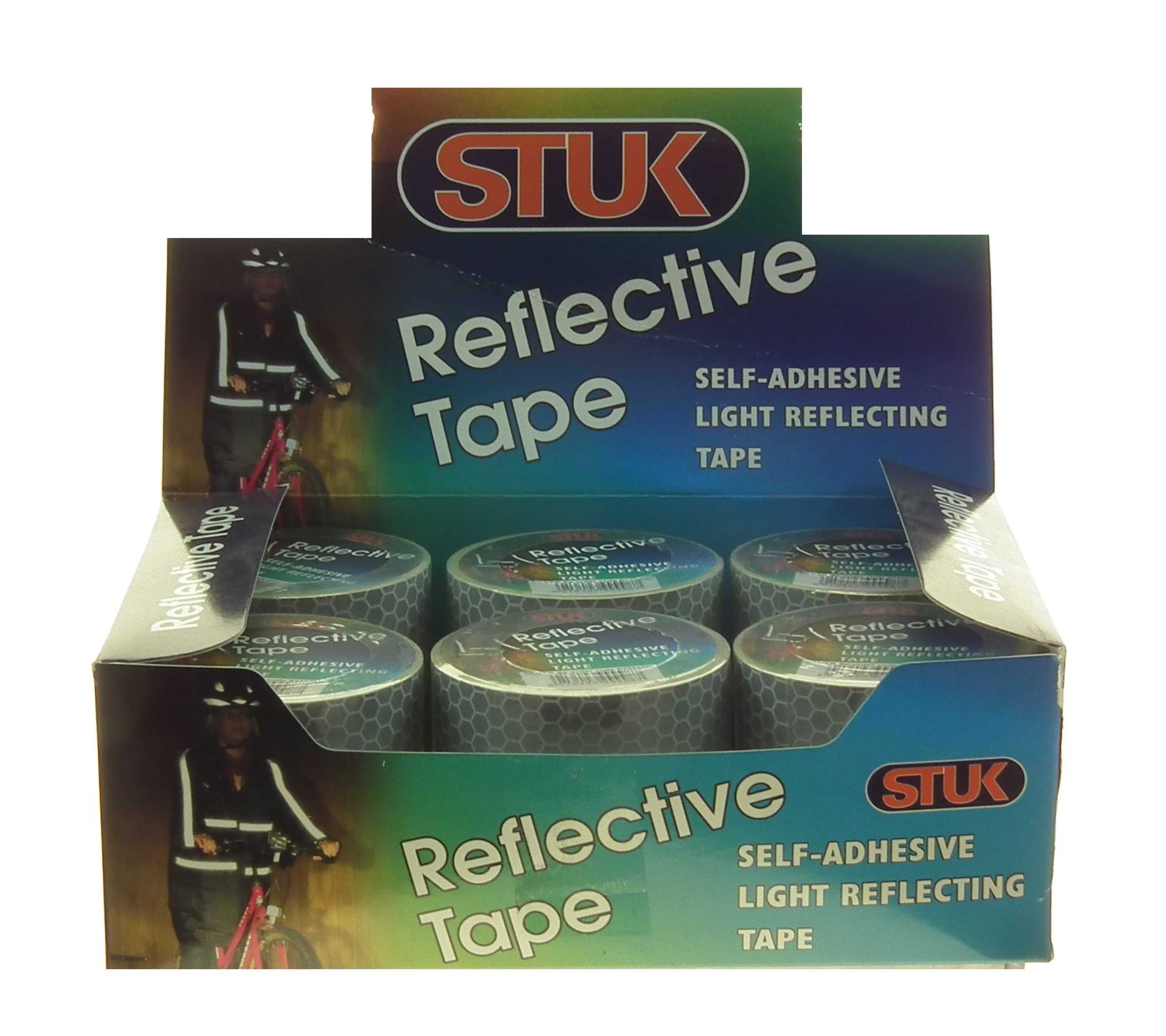 STUK 2 MTR SILVER REFLECTIVE TAPE