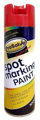 HI-VIS FLUOR SPRAY PAINT BLACK 500M