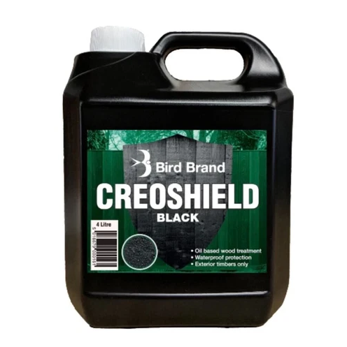 BIRD CREOCOTE CREOSHIELD BLACK 4 LTR