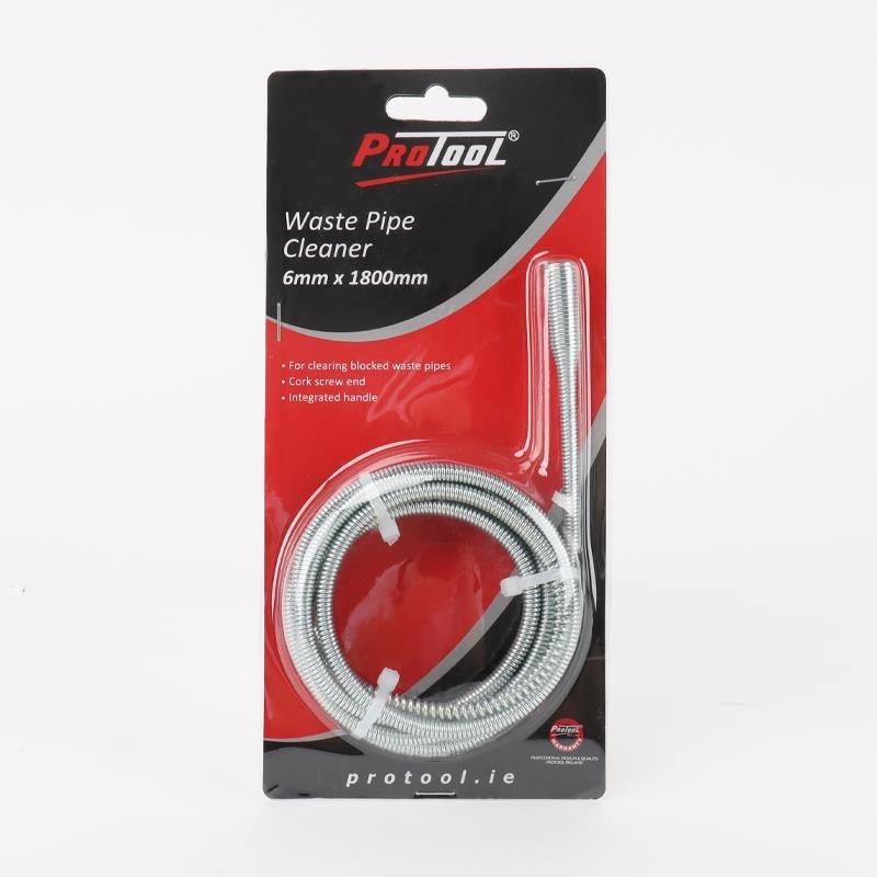 PROTOOL WASTE PIPE CLEANER 6MM x 1800MM