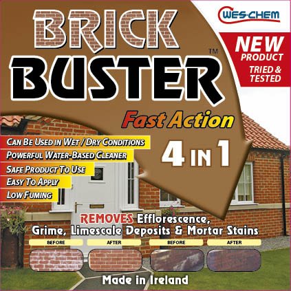 BRICK BUSTER FAST ACTION 4 IN 1 5LTR